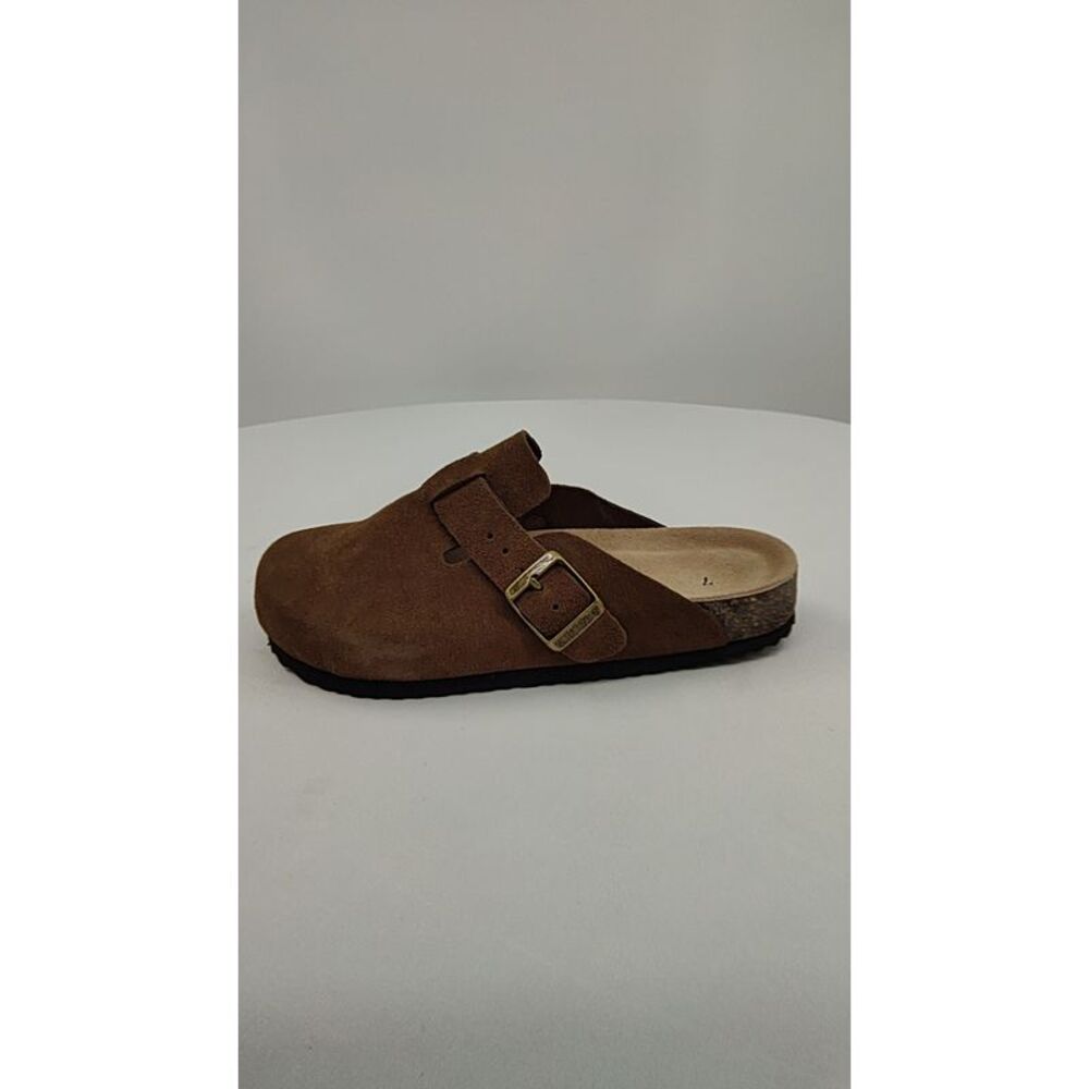 Quince Brown Suede Clogs